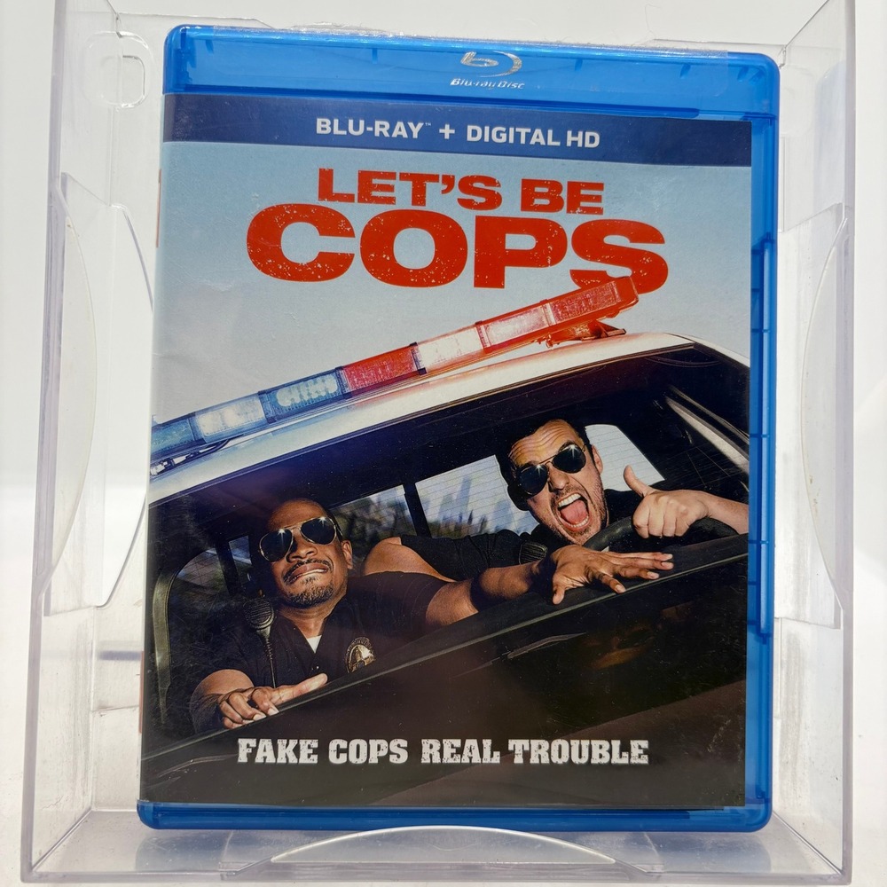 Lets Be Cops Blu-ray Digital HD 2014 Comedy Movie Damon Wayans Jr Jake Johnson